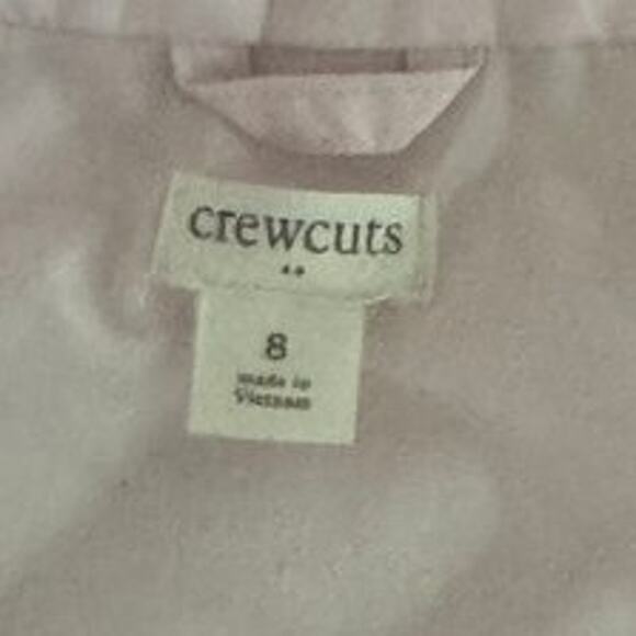 J.Crew Crewcuts Girls Size 8 Quilted Pink Puffer Vest Zip Up Winter Layering - Picture 2 of 16